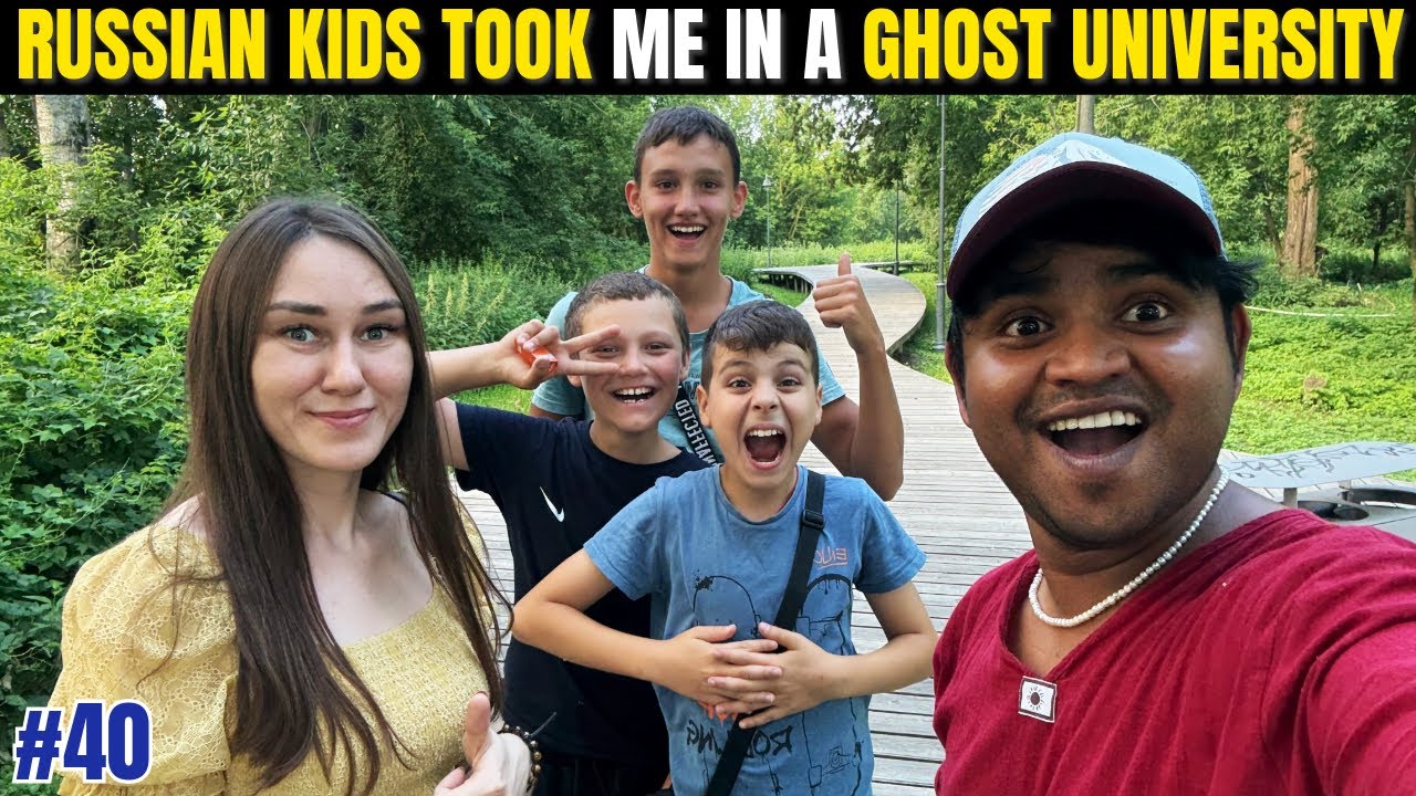 Russian children took me a Ghost University ! 