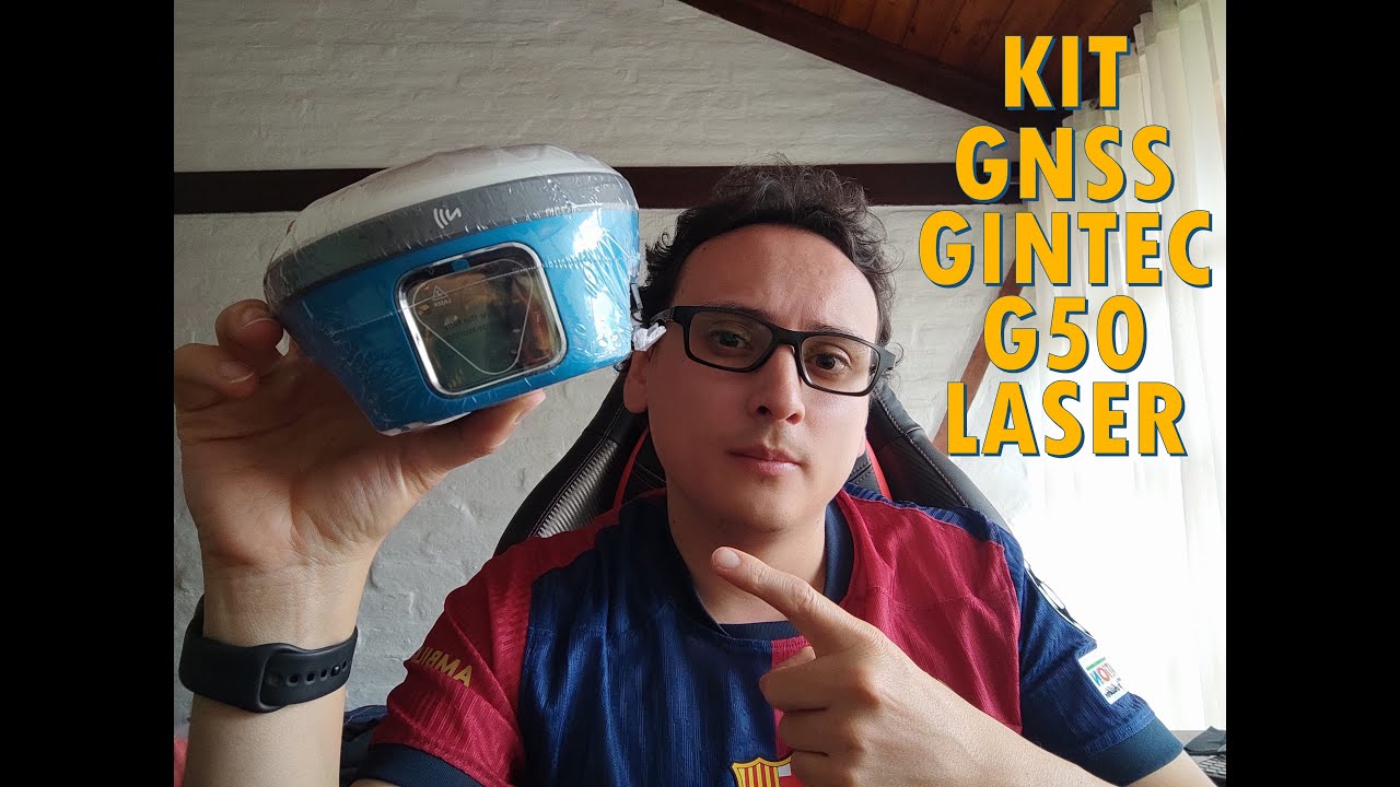 Unboxing kit GNSS Gintec G50 LASER y Gintec G40.
