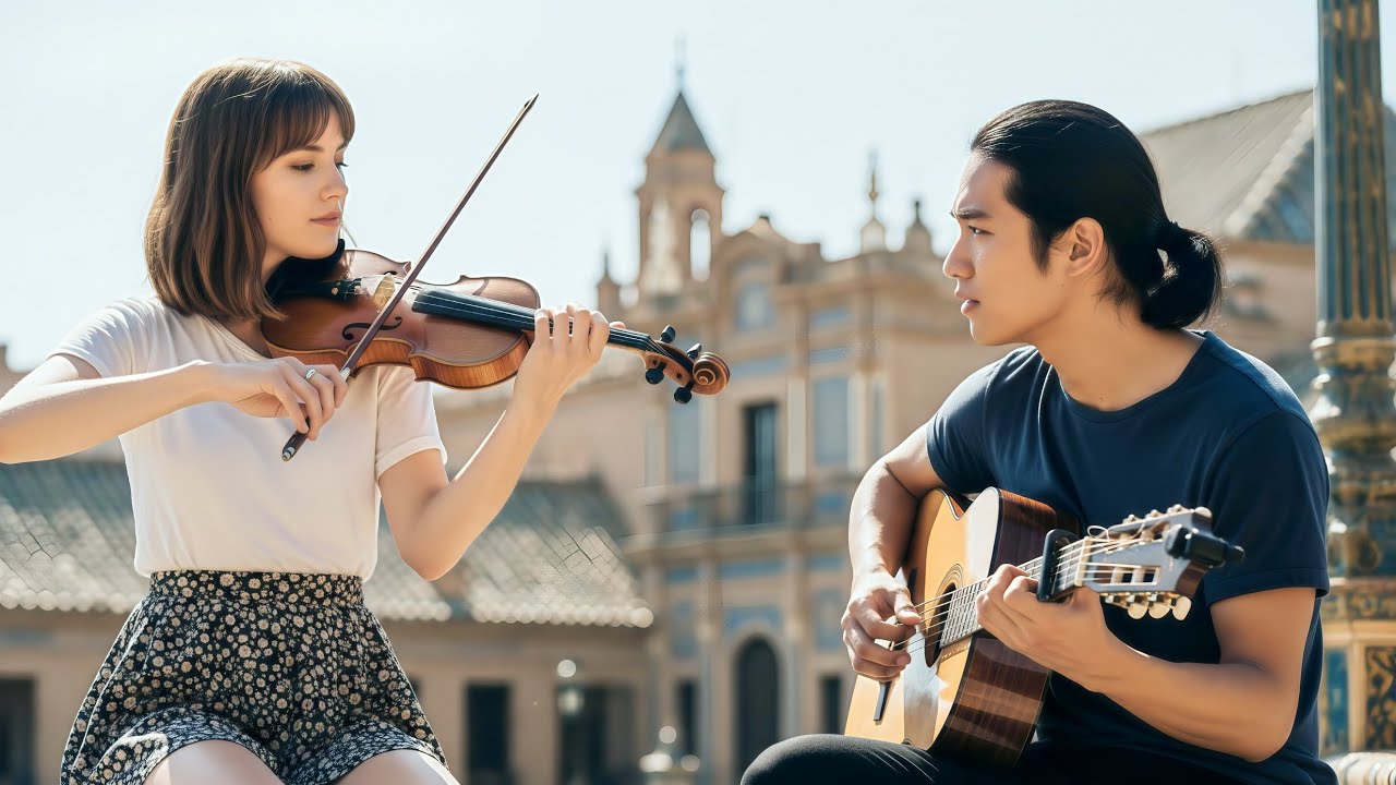 Reveal Your Emotions With This Beautifully Expressive Flamenco Guitar And Violin
