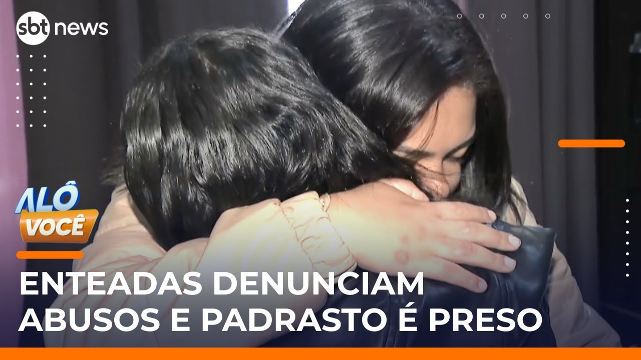 Padrasto é preso acusado de abusar das duas enteadas em Diadema (SP) | #AloVoce