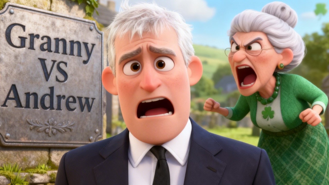 Granny Kicks Prince Andrew's Arse! 😂 Irish Pub Satire Song 2026