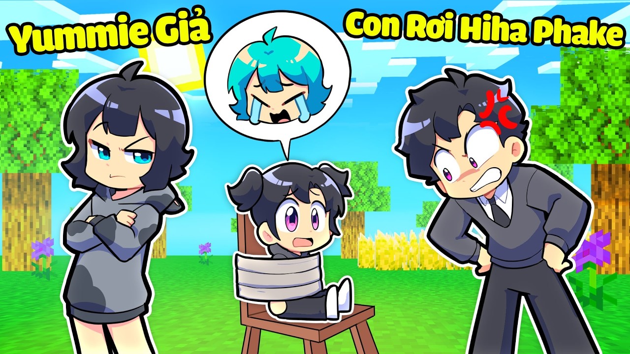 Yummie Giả Làm Con Rơi HIHA PHAKE và Cái Kết Trong Minecraft! 🤣😍
