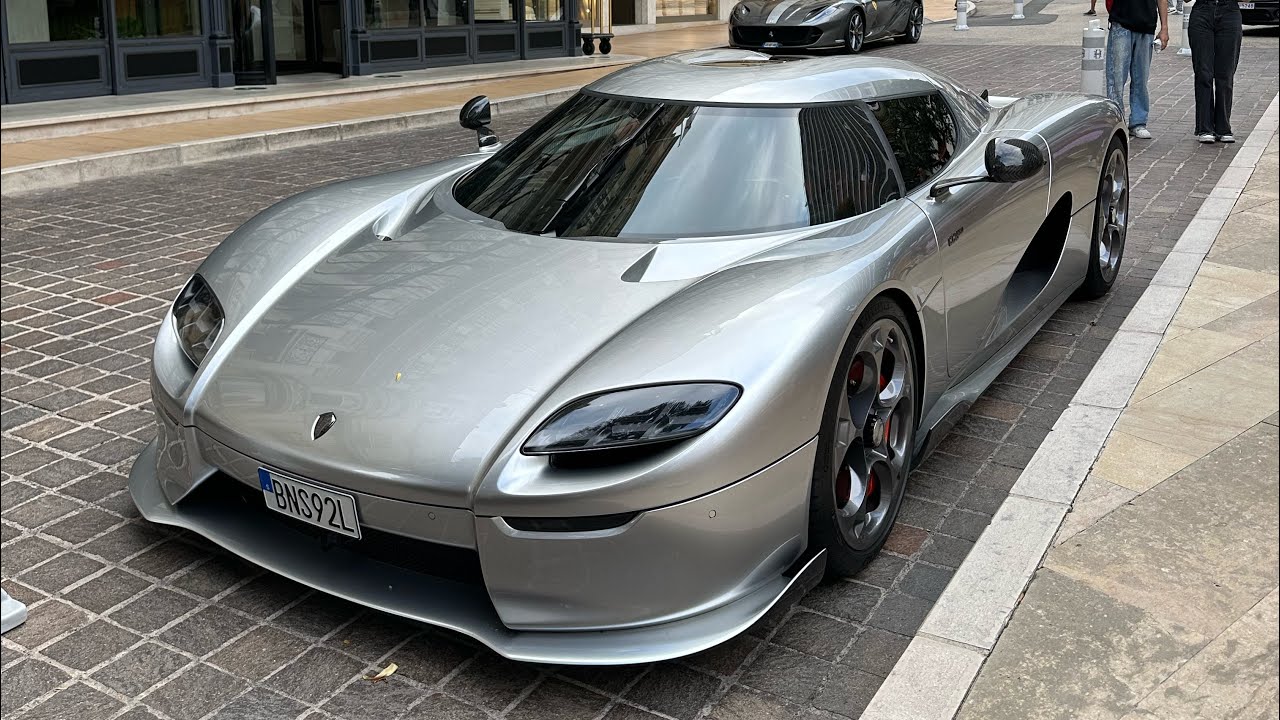 Christian von Koenigsegg driving his Koenigsegg CC850 in Monaco !
