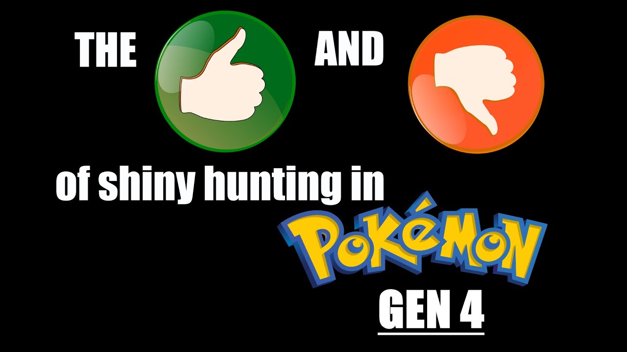 The PROs and CONs of Shiny Hunting in Gen 4 (feat. EvilCarrotSauce)