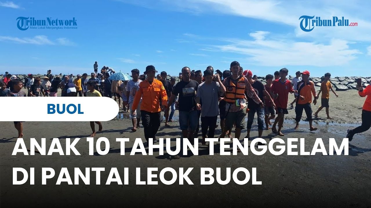 Basarnas Temukan Anak 10 Tahun Tenggelam di Pantai Leok Buol