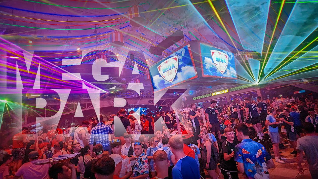 LASERKANONE MEGAPARK! Die BESTE PARTYLOCATION der Insel? | Mallorca Vlog