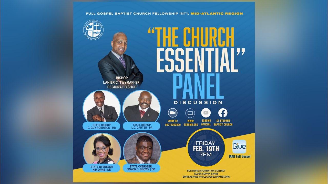 FGBCF Int'l Mid-Atlantic Region "The Church Essential"