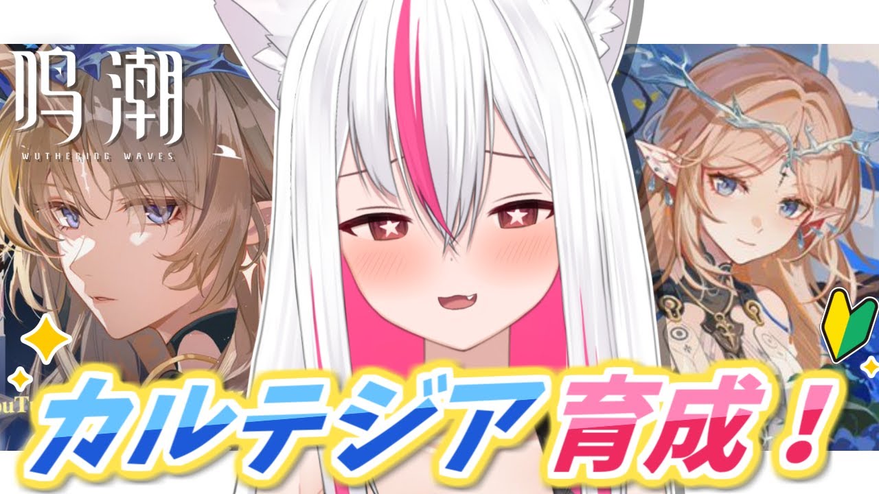 【#鳴潮 / Wuthering Waves】探索しながらカルテジア強くしたいな～👀ﾁﾗﾁﾗ【天天りか/Vtuber】