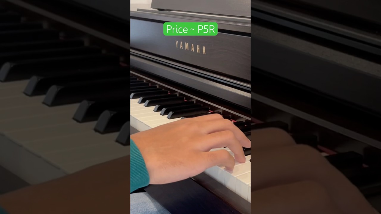 🎹🏦💸 Price (chorus) on piano  #persona5royal #videogameost #piano #pianocover #pianomusic