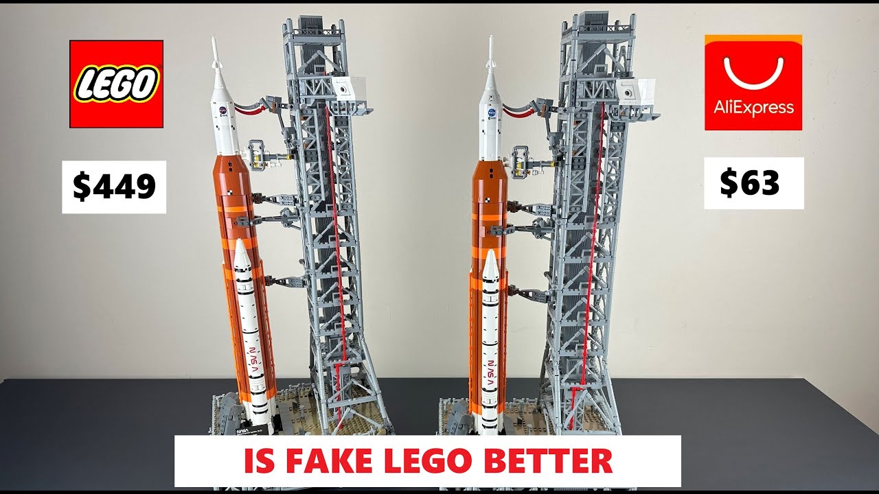 LEGO может быть в беде! Сравнение наборов LEGO NASA Artemis Space Launch System (10341) и Ali Exp...