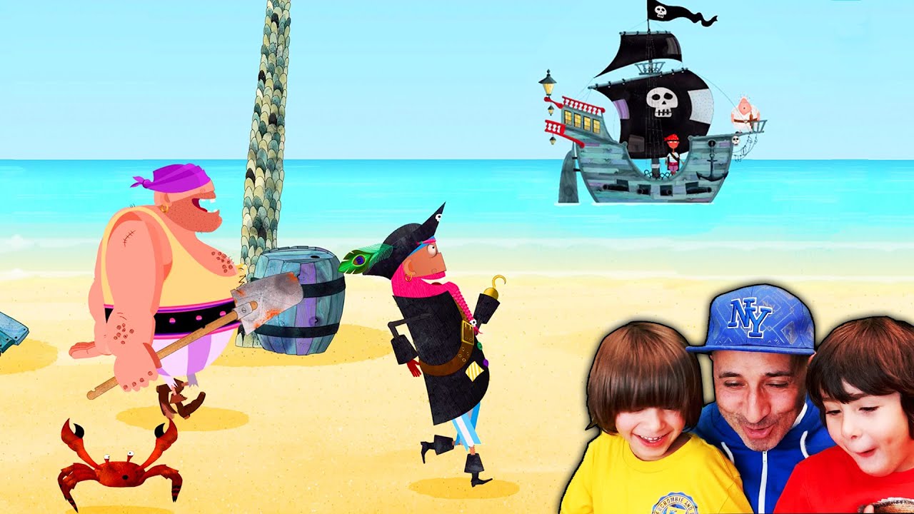 Buscamos TESOROS PIRATA!! Dani y Evan en WE ARGH PIRATES