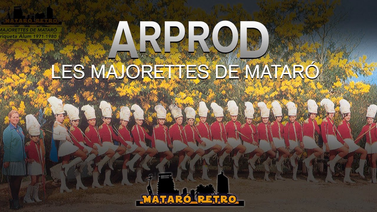 Les Majorettes de Mataró i l´Enriqueta Alum