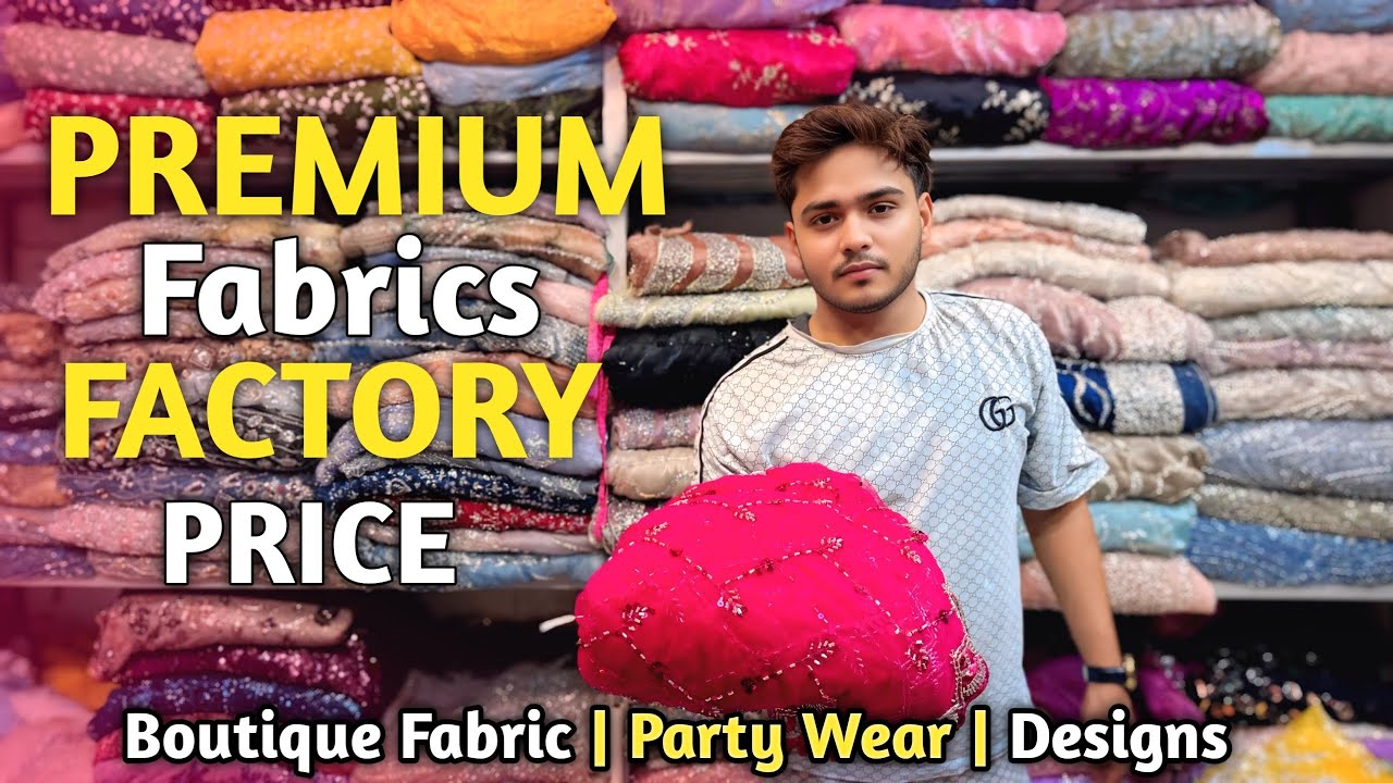 Latest Designer Fabric Market In Delhi | Shanti Mohalla Market | Cheapest Cloth Market In Delhi