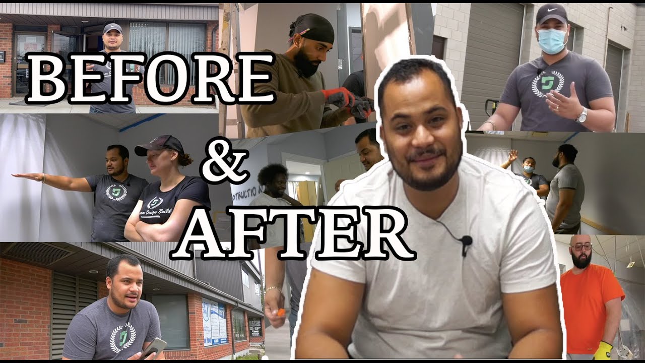 Full Process on Commercial Office Renovation at Matheson