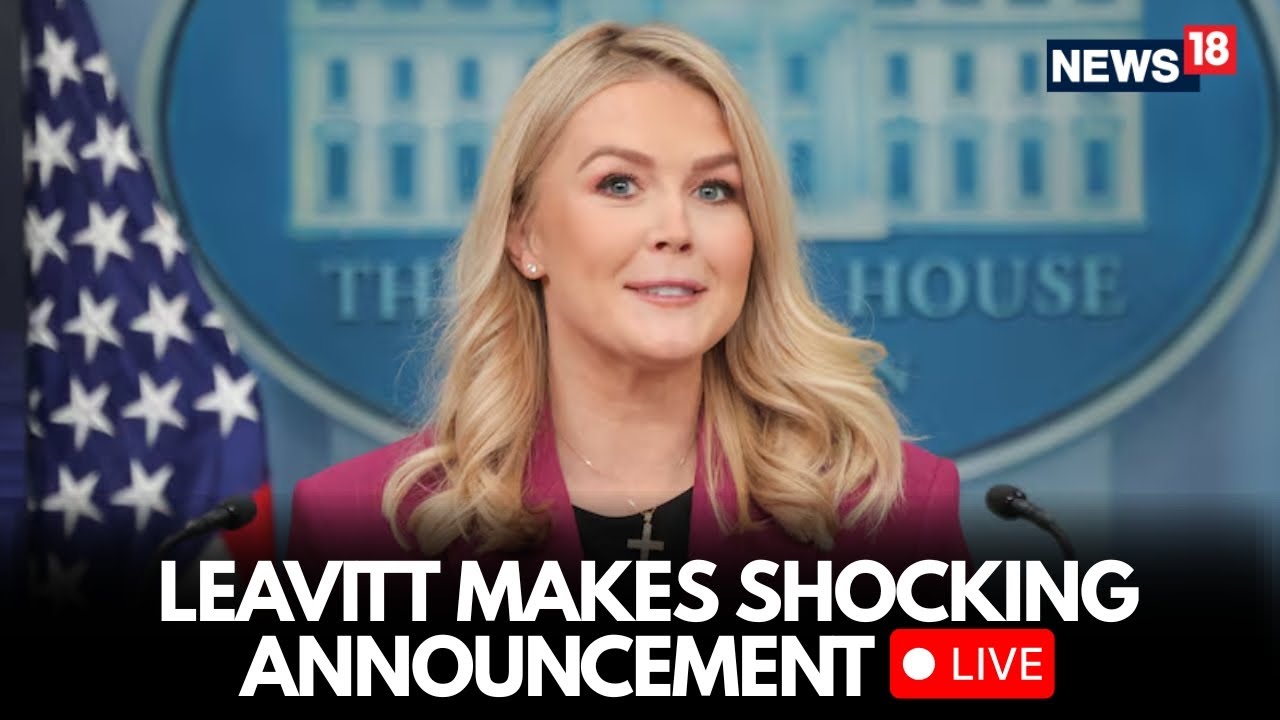 Leavitt Makes Shocking Announcement: Political Circles Scramble After Sudden Revelation | LIVE