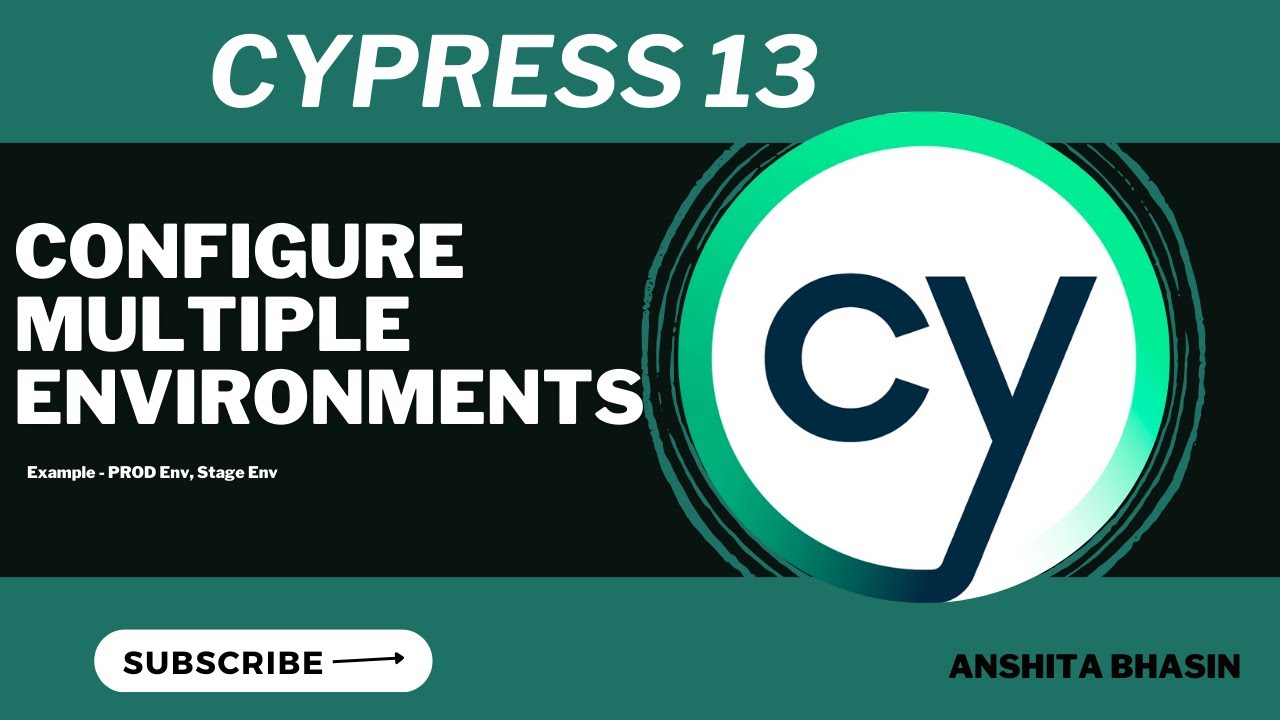Cypress 13 || Настройка и запуск тестов Cypress в нескольких средах
