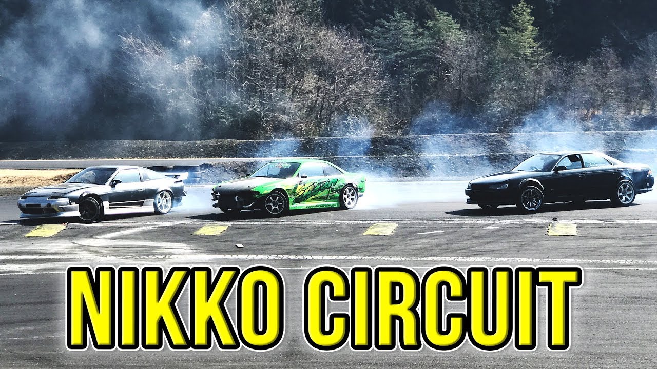 DRIFTING AT NIKKO CIRCUIT!