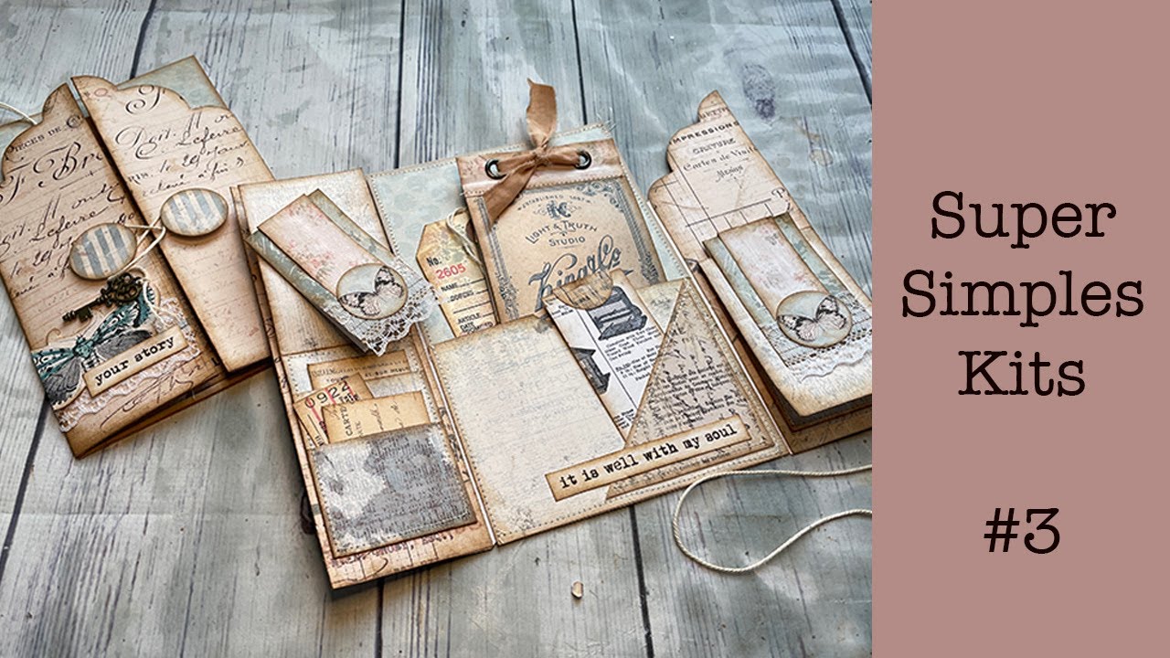 Super Simples #3: Create an Entire Junk Journaling Page With Hidden Pockets w/ This Simple Tutorial
