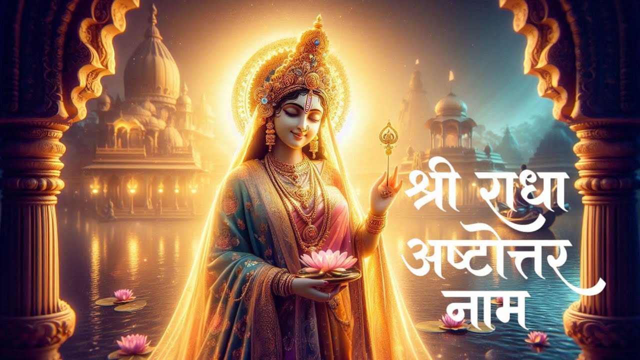 श्री राधा अष्टोत्तर शतनाम स्तोत्रम् | 108 Names of Radha Rani | Peaceful Paath