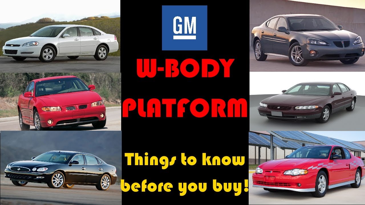 Things You Should Know Before You Buy a GM W-Body! (Grand Prix, Impala, Monte Carlo, Century, etc.)