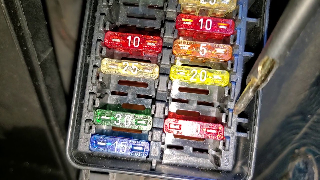 JAGUAR XJR XJ6 1994-1997 Horn Location Relay and Fuse Location and Functions