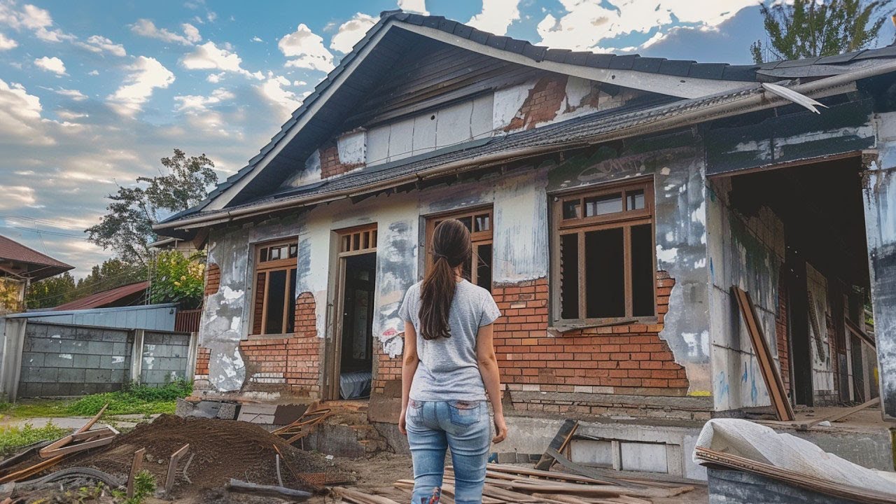 Talented Girl Renovated and Restored Abandoned House and Garden into Luxury Villa | Start to Finish