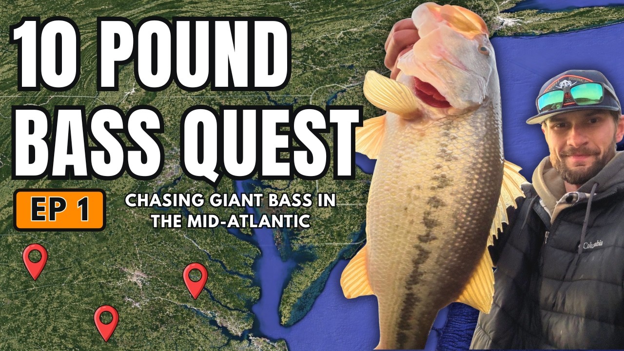 I'm Chasing a 10-Pound Bass in the Mid-Atlantic... (Episode 1)