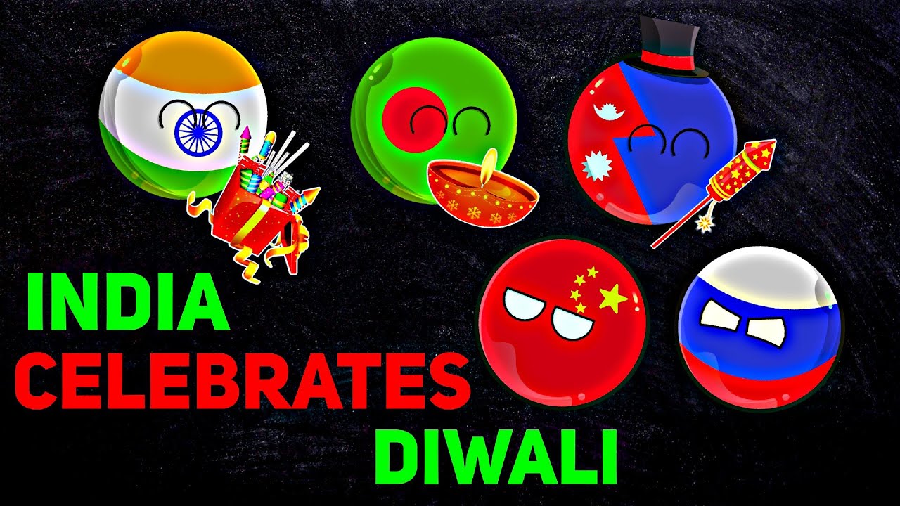 [WHY INDIA CELEBRATES DIWALI?]🔥🎆😱 || DIWALI SPECIAL 😂🚨☠️ #countryballs