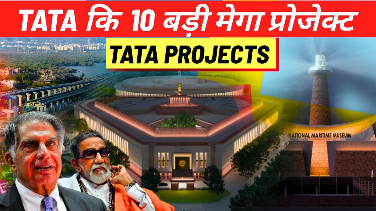 TATA biggest upcoming projects 2024 || Tata project Ltd  || India InfraTV @the_pop_up