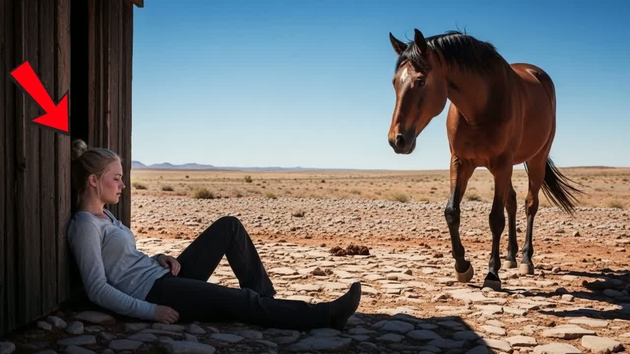 NINGUÉM VOLTOU PARA BUSCÁ-LA, EXCETO O CAVALO QUE AINDA SE LEMBRAVA DO SEU GRITO.