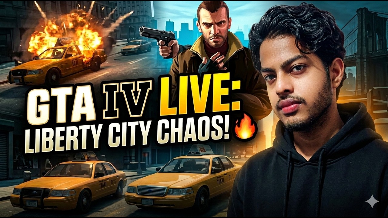 🔴GTA 4 Missions Getting Harder! GTA 4 Live Gameplay in Hindi