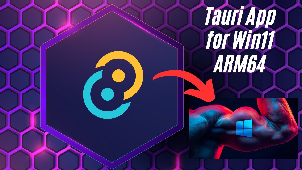 Tauri App for Win11 ARM64