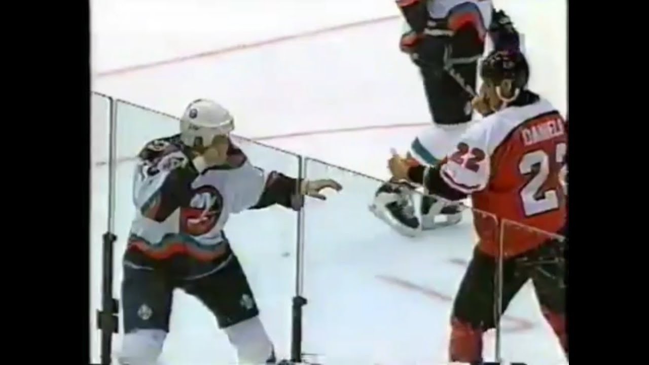 Flyers - Islanders rough stuff 10/12/96