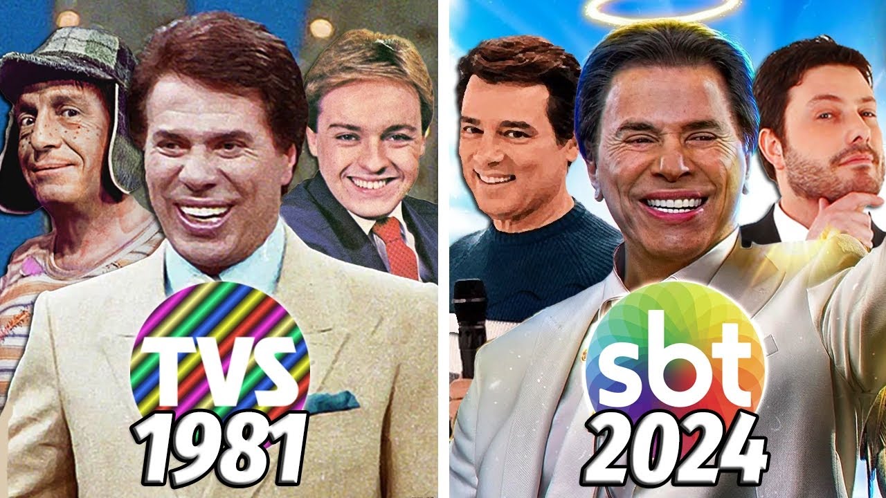 A incrível EVOLUÇÃO do SBT! Como a REDE GLOBO criou sua RIVAL?