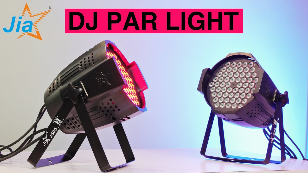 DJ Par Light इतनी तेज़ रोशनी।Jia J505 Led Par Lights