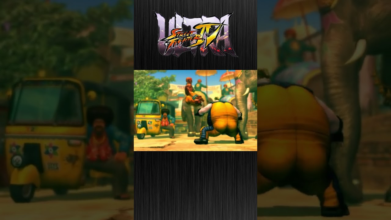 Ultra Street Fighter 4 - Dhalsim is a Alien #shorts