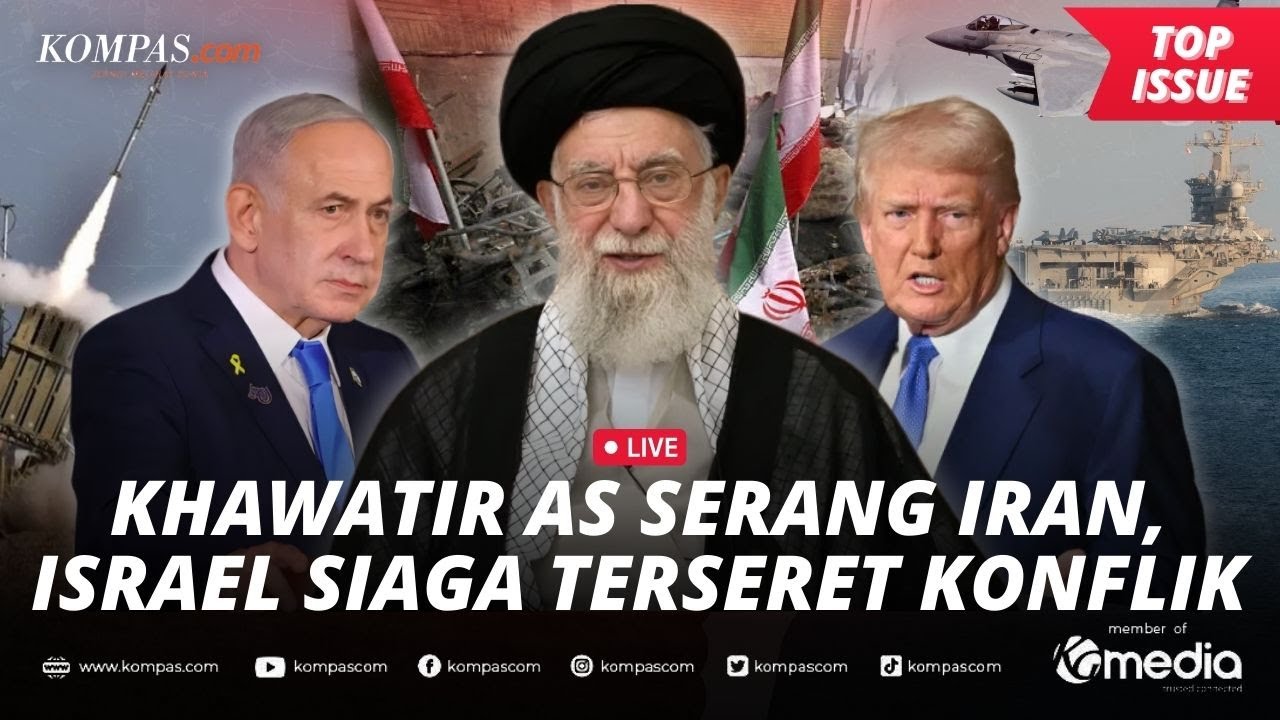 [LIVE] - Israel Ikut Siaga jika Iran Serang Balik AS