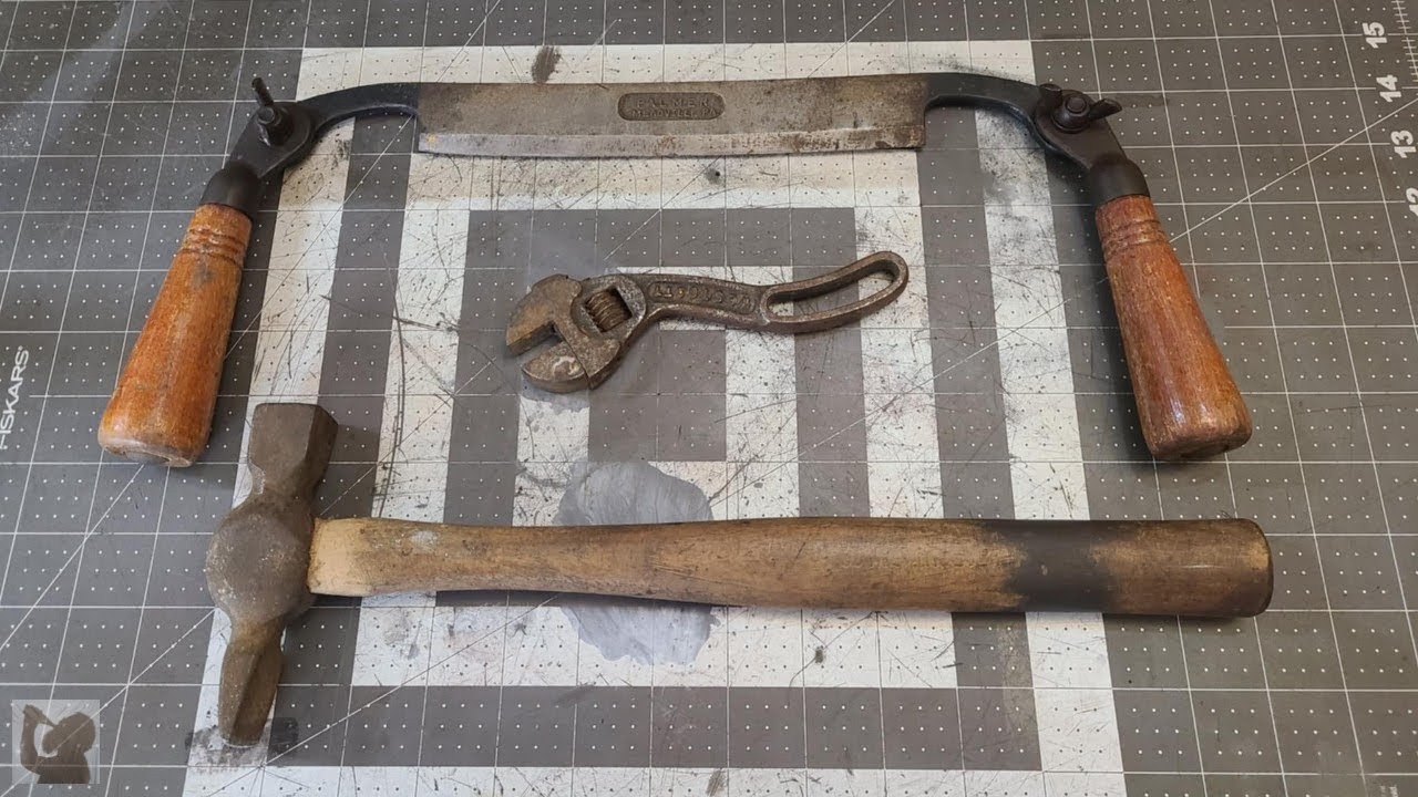 Tool Medley # 8 - Restoration Of  3 Classic Tools!