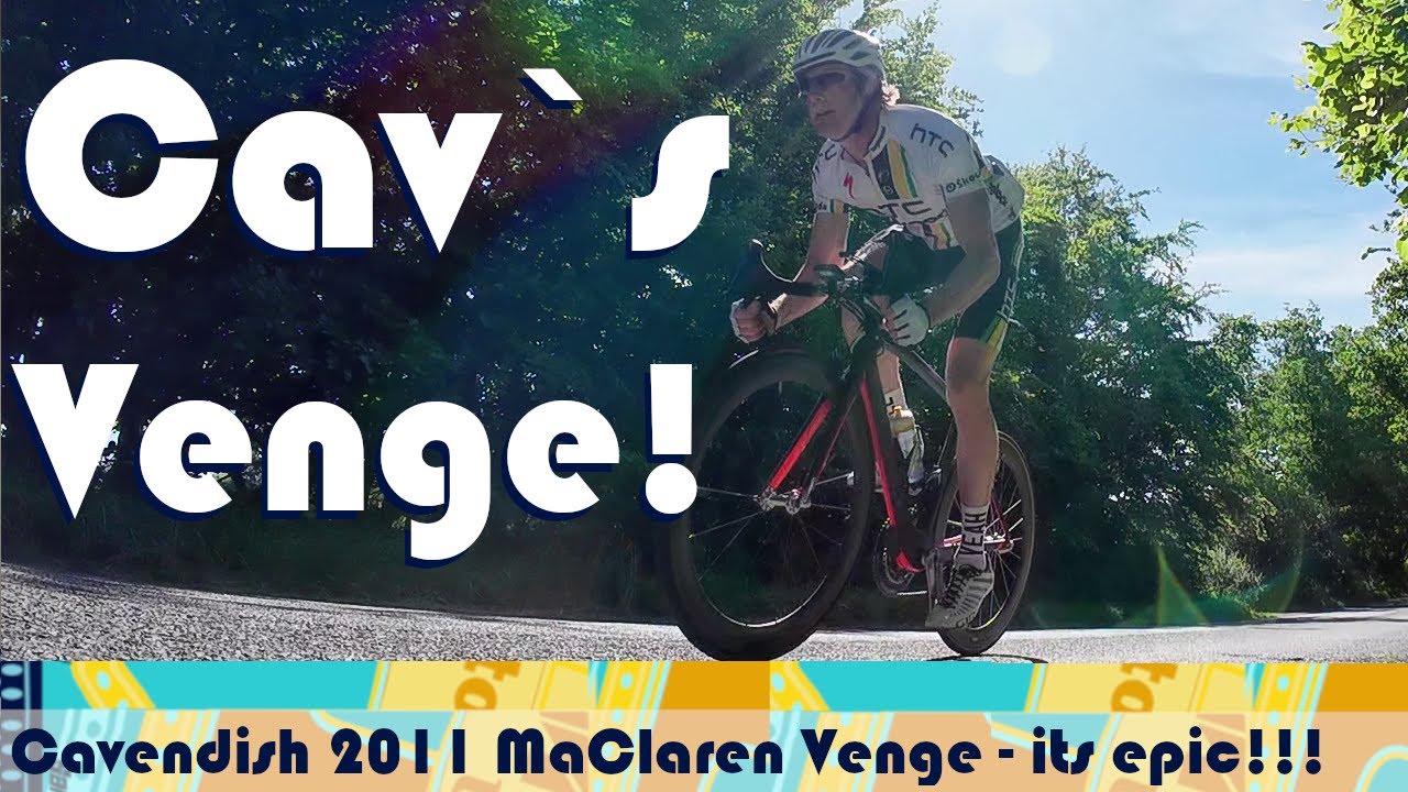 Сэр Марк Кавендиш за рулем своего легендарного HTC McClaren Venge 2011 года!!!
