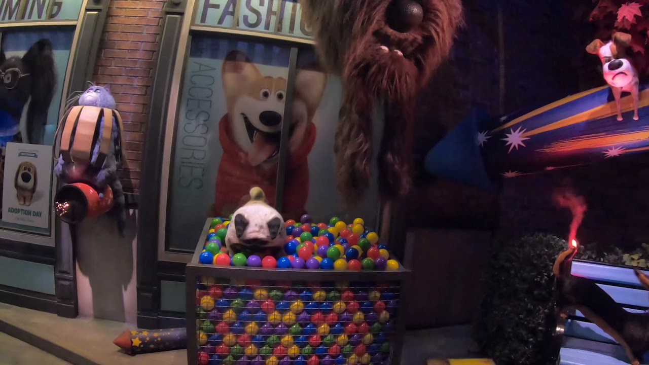 Stuck!! The Secret Life of Pets: off the leash Full POV - Universal Studios Hollywood