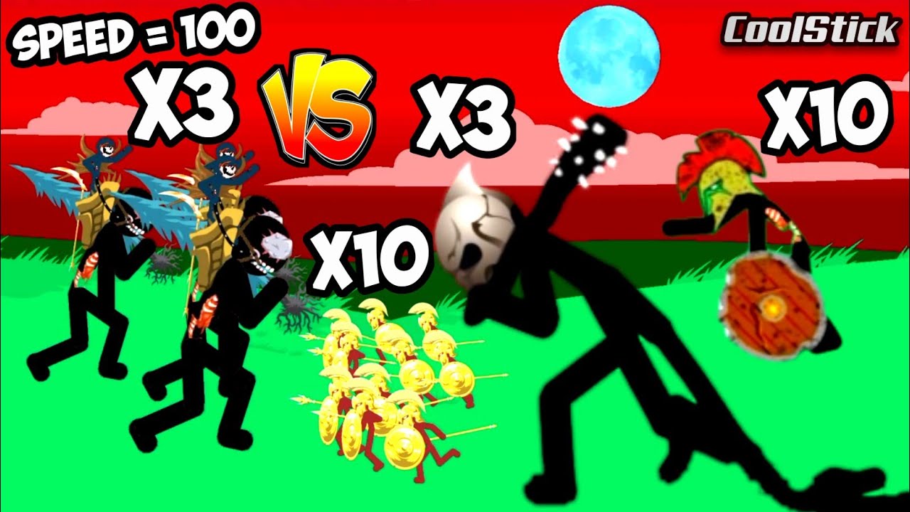 Fast Attack Mode | Kai Rider Vs All Stick Units | Stickman Custom Battle | Stick War Legacy