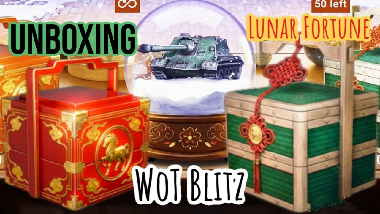Opening Boxes of Presents and Snow Globes in the Lunar Fortune Event