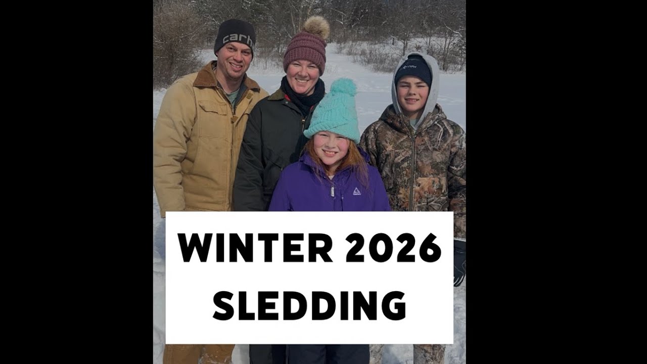 Winter 2026 sledding 