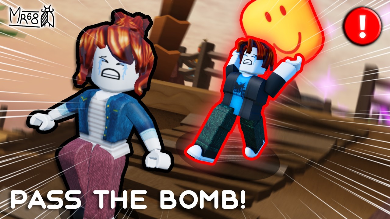a 🤣hilarious bomb game // Pass the Bomb!