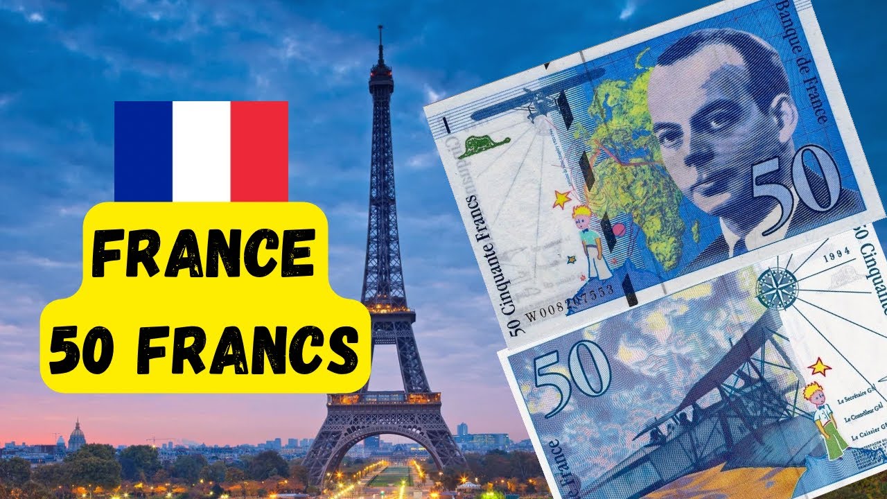 France&rsquo;s 50 Francs &ndash; Saint-Exup&eacute;ry & The Little Prince on Currency!