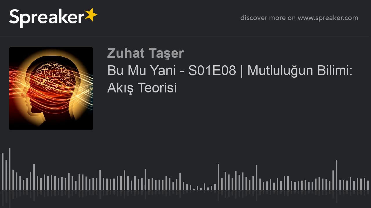 Bu Mu Yani - S01E08 | Mutluluğun Bilimi: Akış Teorisi (part 1 of 3)