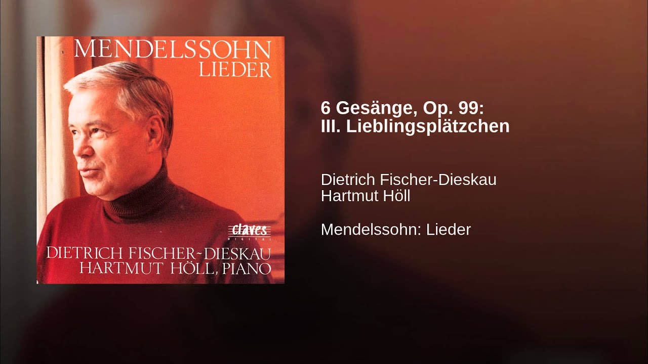 6 Gesänge, Op. 99: III. Lieblingsplätzchen
