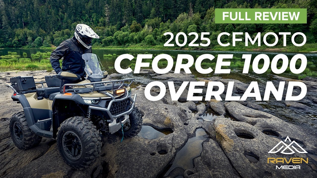Полный обзор CFMOTO 2025 CForce 1000 Overland!