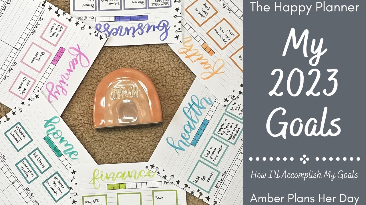 My 2023 Goals | How I'll Accomplish Goals and Evaluate Each Quarter