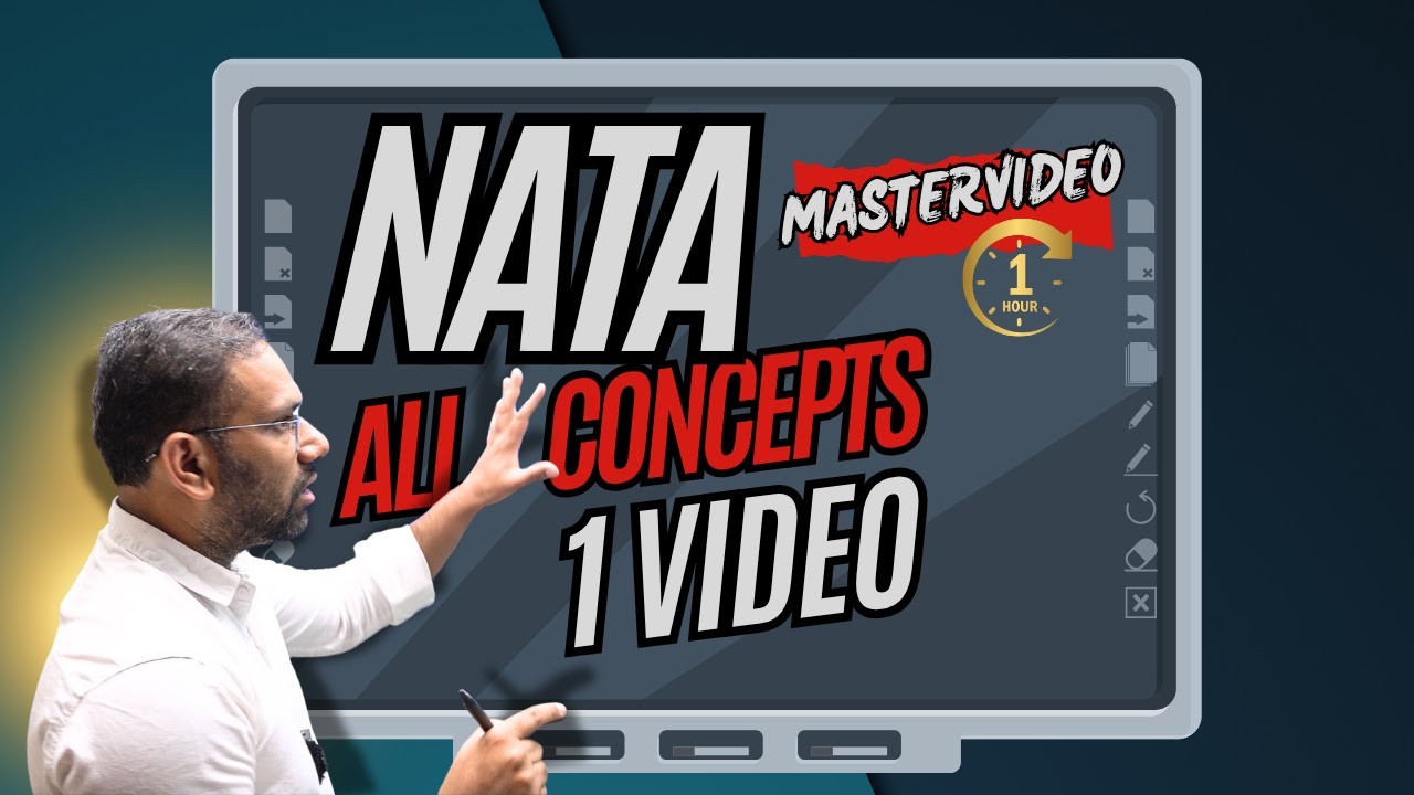 I solved all NATA 2025 Questions in one Video | Best tricks to Solve